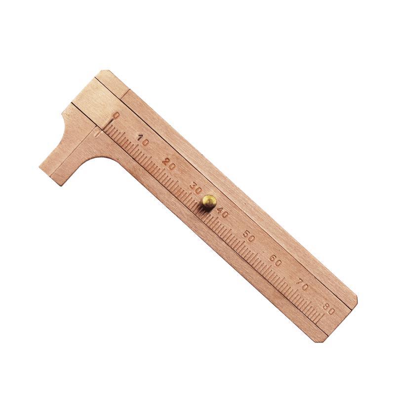 家柏飾復(fù)古銅卡尺 文玩愛好者的便捷測(cè)量利器